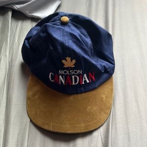 Vintage Molson Canadian hat